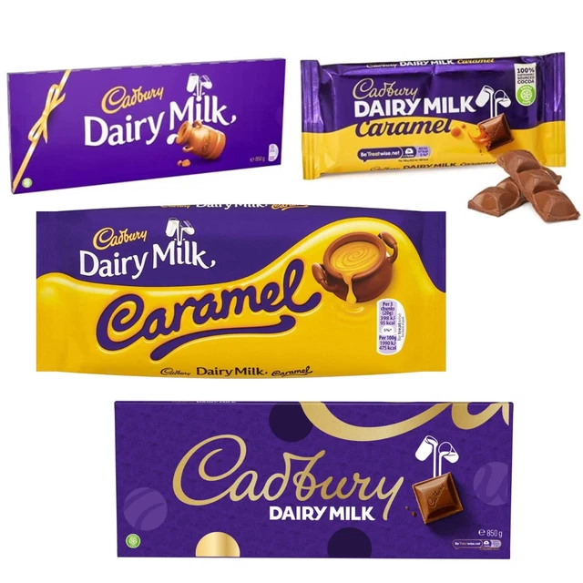 CADBURY DAIRY MILK Chocolate Bar Large Big 360g Bar X 4 £19.99