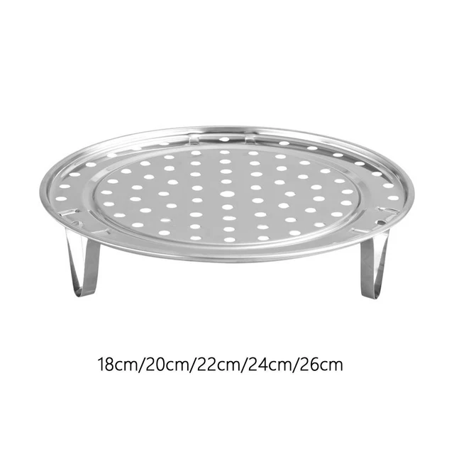 Cesta de vapor, cocina a vapor redonda, utensilios de cocina, bandeja de vapor para