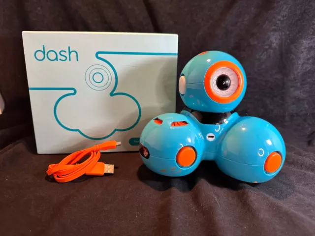 Wonder Workshop Dash Smart Robot Bluetooth Programmable DA01 - WORKS