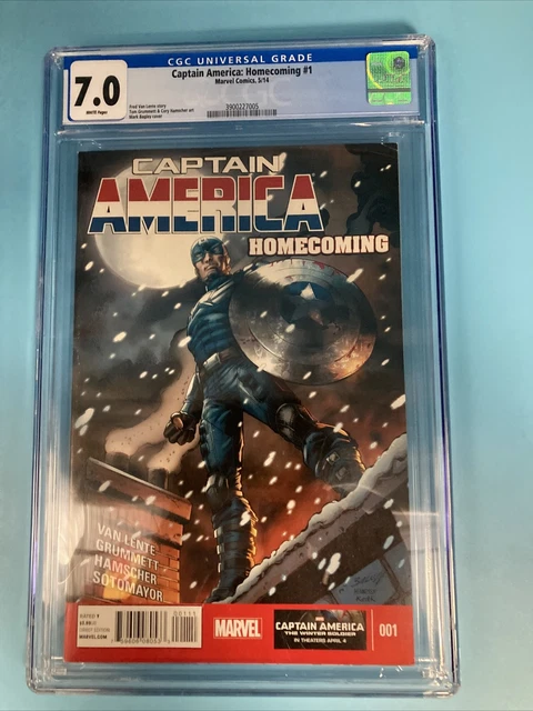 Marvel Comics Captain America: Homecoming # 1 CGC Graded 7.0