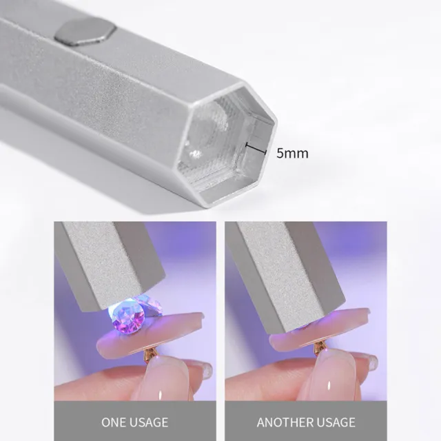 MINI LAMPADA PER unghie UV LED portatile asciugatura rapida unghie lampada  tutto gel unghie lampada per unghie EUR 25,07 - PicClick IT