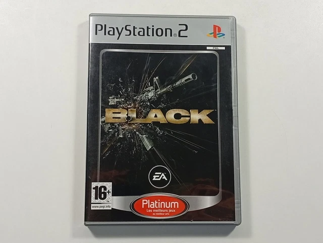 Jeu Black Pour PS2 - Version Française Complète, Bon état, Console Sony PlayStation 2