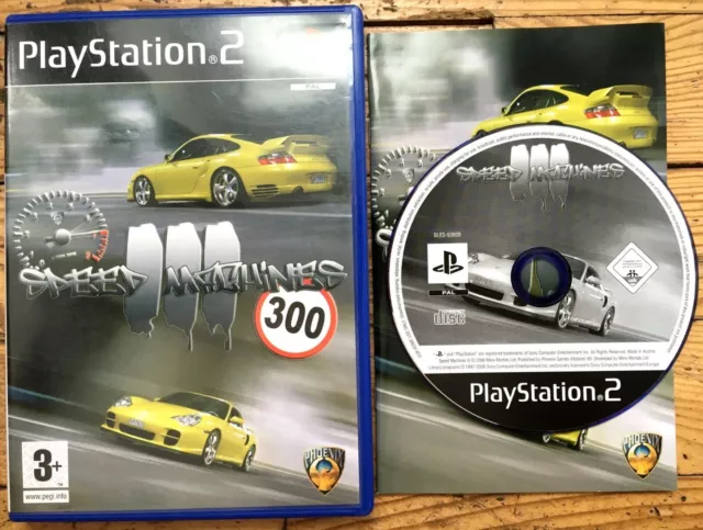 Speed Machines Iii Black Label Complet Boîte Notice Sony Ps2 Pal Fra Cib Ovp 3