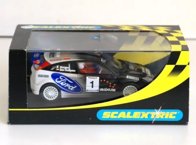 scalextric 1/32 ref c2175 ford focus iridium morgan ben sulayem