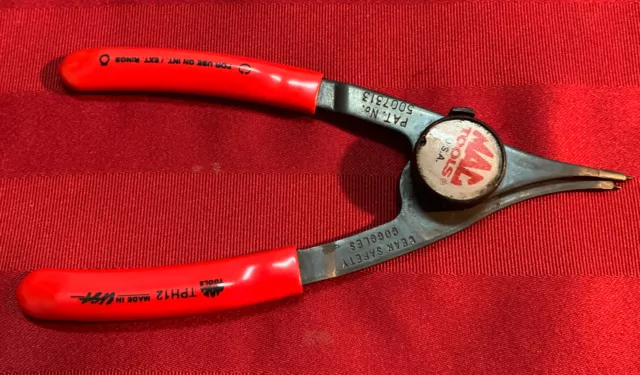Mac Tools TPH12 Snap Ring Pliers - Internal and External. 6", 18 Degrees 3