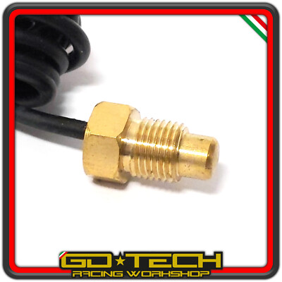 Atlantis SENSORE BULBO TEMPERATURA ACQUA TERMOMETRO GDTECH M10x1.0mm MOTO SCOOTER PIAGGIO 