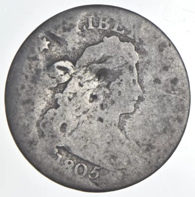 1805 Draped Bust Dime *7416