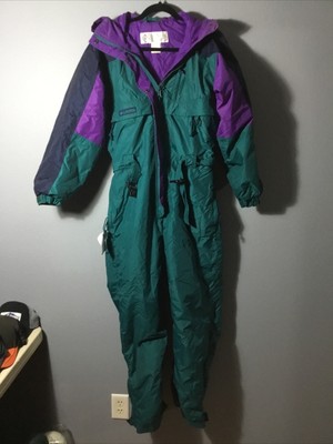 SKI SUIT Snow Bib Snowsuit Teal 