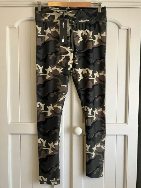 THE UPSIDE Camo Yoga leggings Drawstring XL NWT