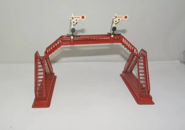 MARKLIN H0 : 444 ponte in metallo rosso molto bello e ben conservato 800 : 1950