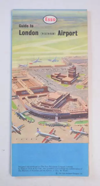 Esso Guide to London Heathrow Airport 1962