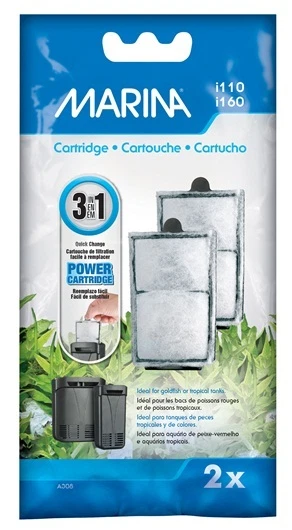 3-Pack Marina i110 / i160 Replacement Power Cartridge Refill Filter A308