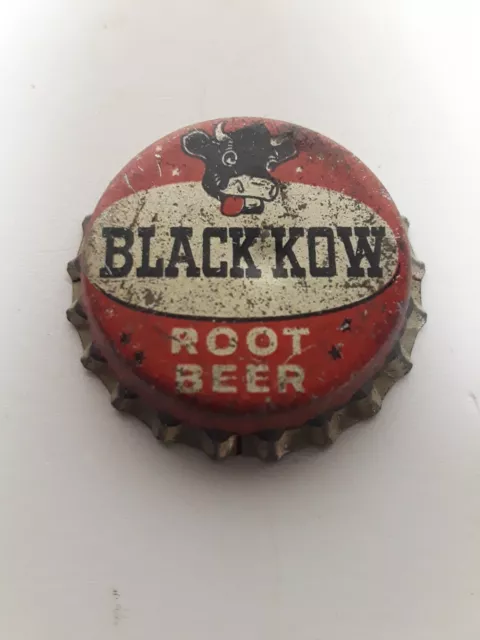 Black Kow Soda Cork Corklined bottle caps