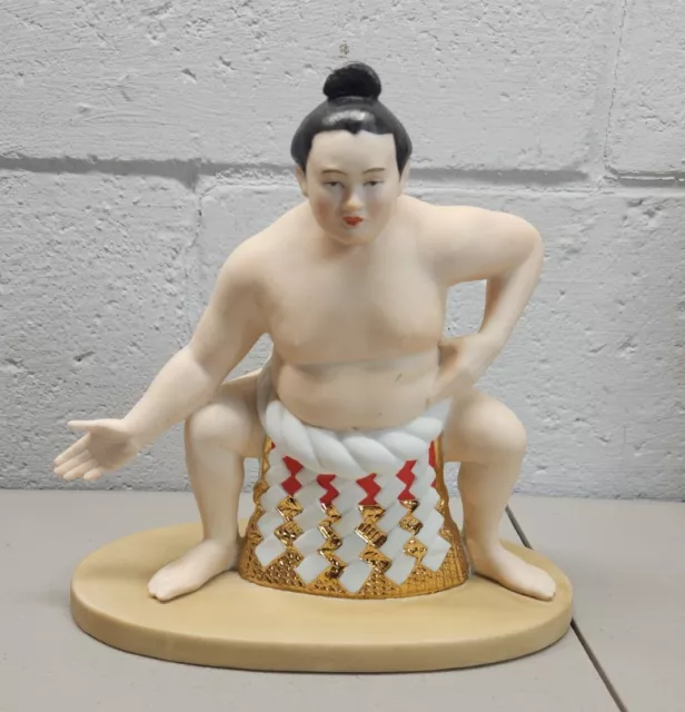 Hakuho Sho Ceramic Figure TKN 8" Tall 8" Wide