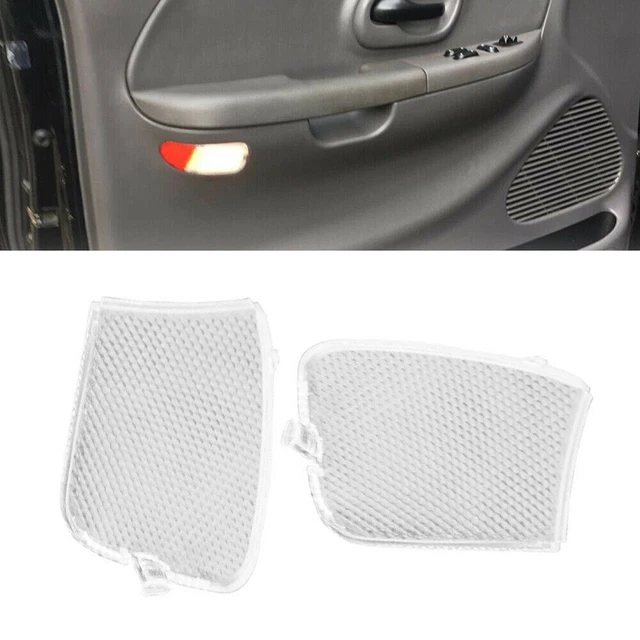 Lampade luminose interne interne trasparenti durevoli per porte anteriori Ford F150 F250