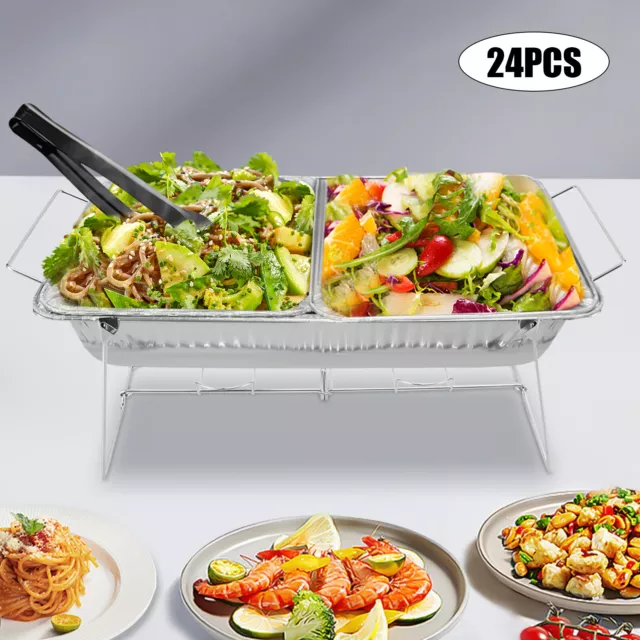 24x Chafing Wire Rack Buffet Stand Full Size Chafing Food Warmer Dish Stand