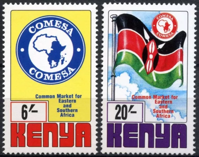 Kenya 1997 SG#720-1 Common Market MNH Set #E4545