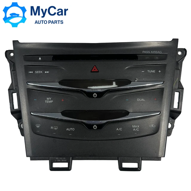 LINCOLN MKX RADIO AUDIO AC HEATER CLIMATE CONTROL PANEL 2016-2018 KA1T