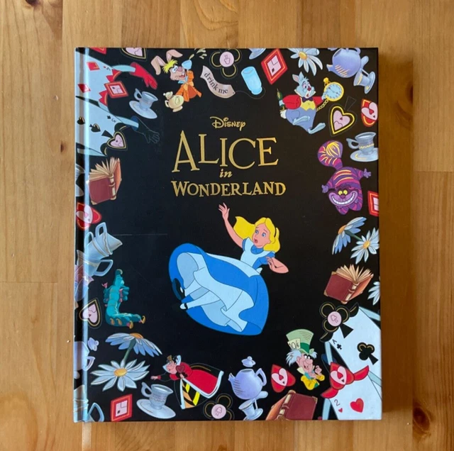BOOK DISNEY CLASSIC Storybook Collection Alice In Wonderland 2010 $10. ...