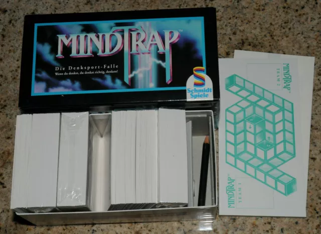 Mindtrap Die Denksport Falle von Schmidt Spiele teilweise Neu