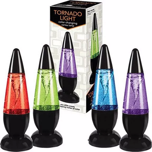 LED TORNADO MOOD Color Changing Night Light Lamp $15.00 - PicClick