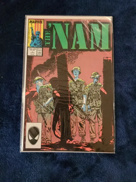 Marvel Comics The 'NAM Vol 1 #5 1987 Doug Murray Michael Golden Cover Artist