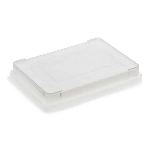 Vollrath 5220CV Clear 13-3/4 x 9-3/4" Snap Fit Pan Cover"
