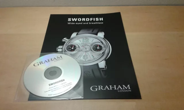 Used - Graham - Dossier Of Press Swordfish + CD - Item For Collectors
