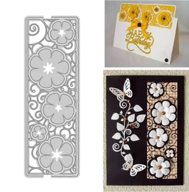 Flower Lace Metal Cutting Dies Scrapbooking Album Embossing Paper Cards Frame