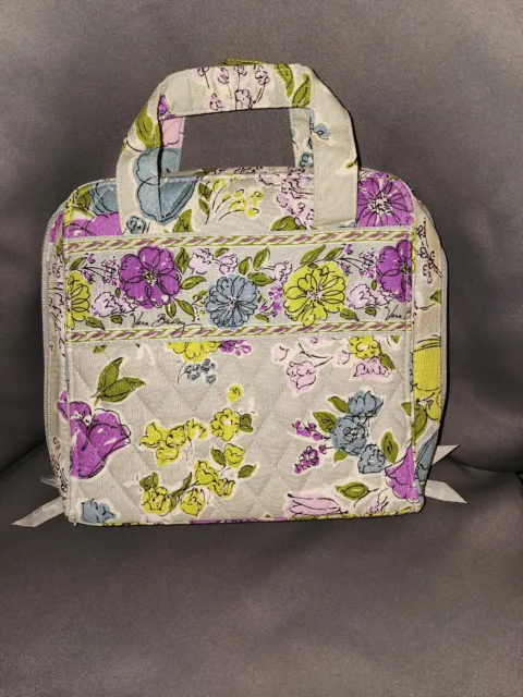 Vera Bradley Watercolor Travel Organizer Tech Case Cosmetic Bag