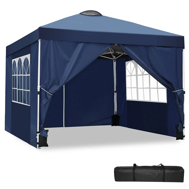 3x3/6m Pavillon Faltpavillon Gartenzelt UV-Schutz 50+ Pop-Up Zelt Partyzelt Neu 5