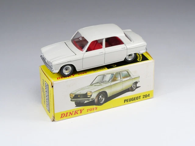 Dinky Toys Peugeot 204 Réf 510 - Boîte D'origine 1965, Très Bon état