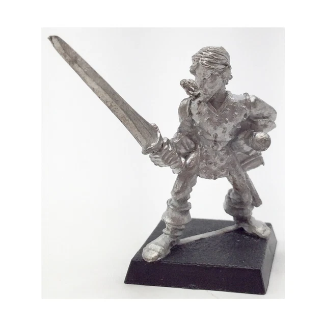 Games Workshop WHF Wood Elves Metal Warrior w/Sword 15 #4 NM
