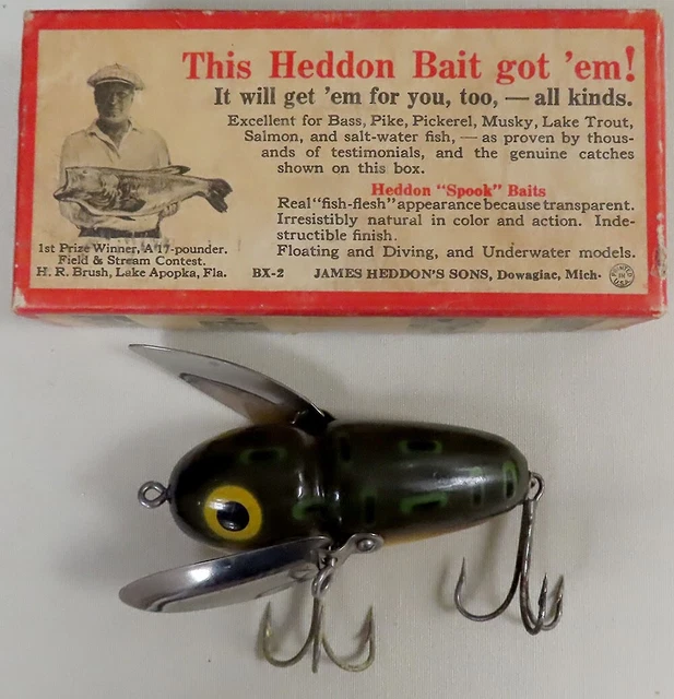 HEDDON CRAZY CRAWLER #2100 YRH 箱付き | www.kinderpartys.at