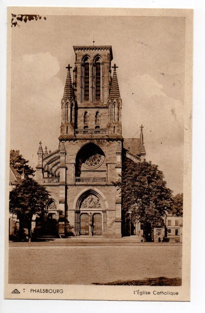 PHALSBOURG Pfalsburg Moselle CPA 57 l'église