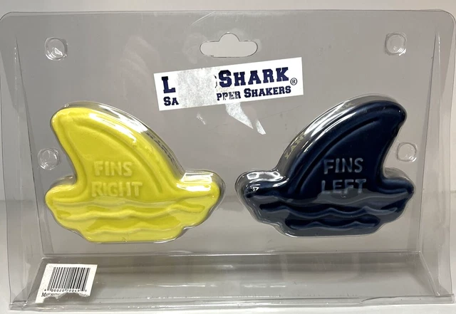 Margaritaville Landshark Beer Shark Fins Left & Right Salt & Pepper Shaker Set Margaritaville Landshark Beer Shark Fins Left & Right Salt & Pepper Shaker Set