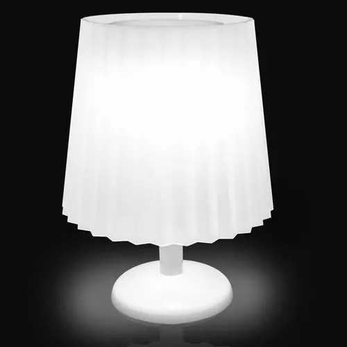 Lampara Mesa Led Abs Blanco (8698)