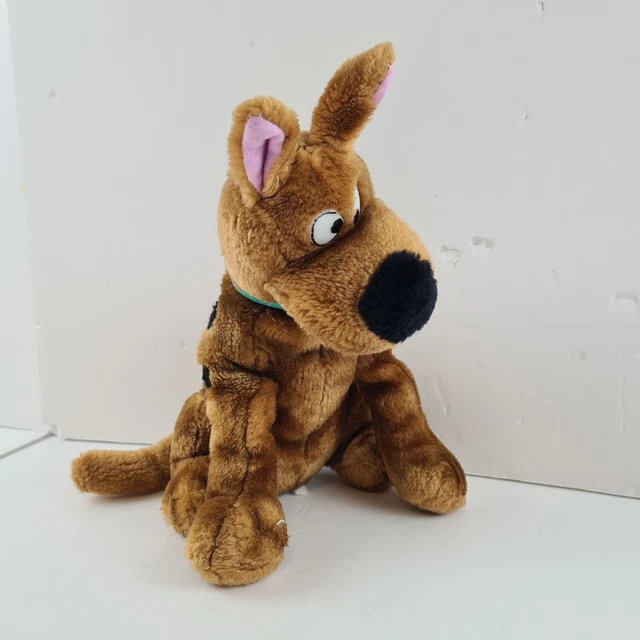 VINTAGE 1999 Scooby Doo Sitting Soft Toy Hanna Barbera Plush Cartoon