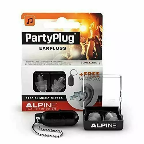 Alpine PartyPlug Bouchons d'Oreille Protection Auditive pour fêtes, musique, ...