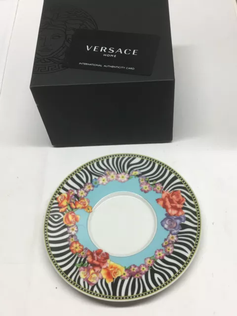Versace By Rosenthal + Hot Flowers +  Design Von Versace Kleiner Teller + Modern