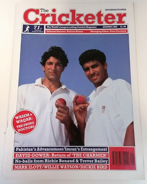 MAGAZINE VINTAGE Sports The Cricketer International Cricket Magazine