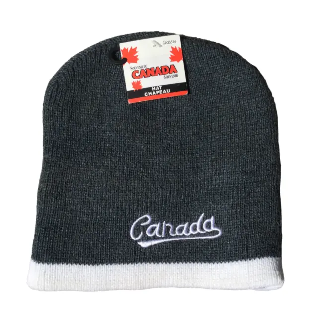 Beanie Hat - Gray  One Size Fits Most Canada CA35514 Head Warmer