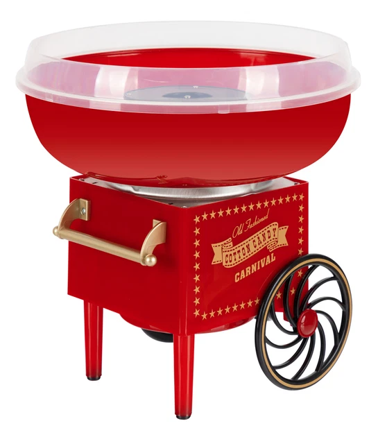 B-WARE Retro Zuckerwattemaschine Zuckerwattegerät Cotton Candy Floss Maker 500W B-WARE Retro Zuckerwattemaschine Zuckerwattegerät Cotton Candy Floss Maker 500W