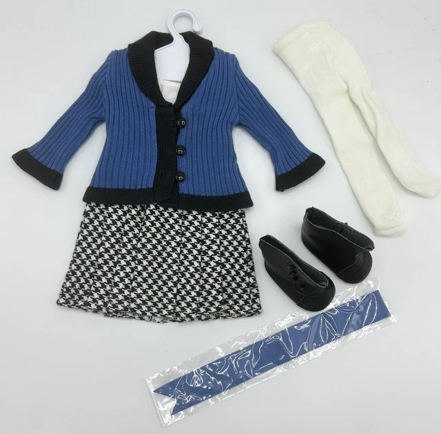 American Girl REBECCA School Outfit Complete w/ Accessories + Boots Retired Set