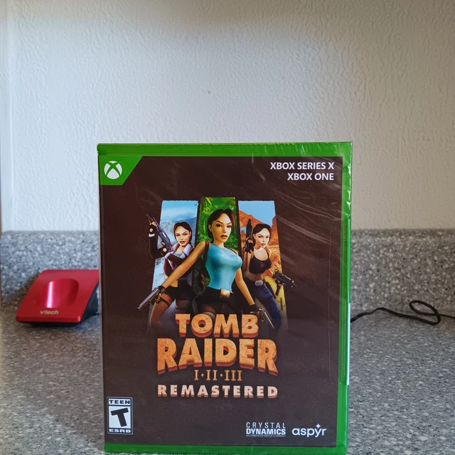 TOMB RAIDER I-III Remastered Trilogy Xbox One Series X New Sealed