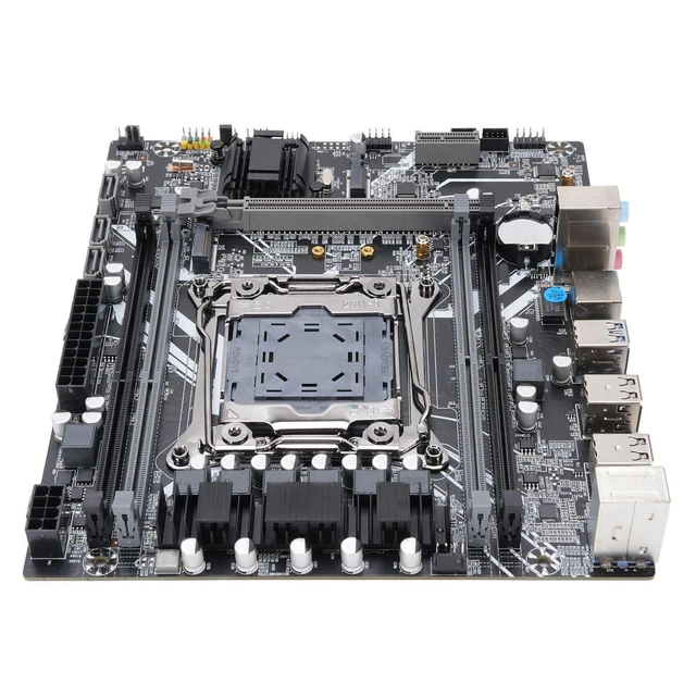 X99 GAMING MOTHERBOARD For LGA 2011-3 Computer Motherboard 4 Channel ...