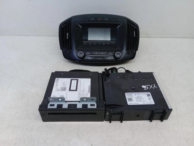 Vauxhall Insignia Display Screen Head Unit Control Set 90802613 Mk1 A 2013-2017