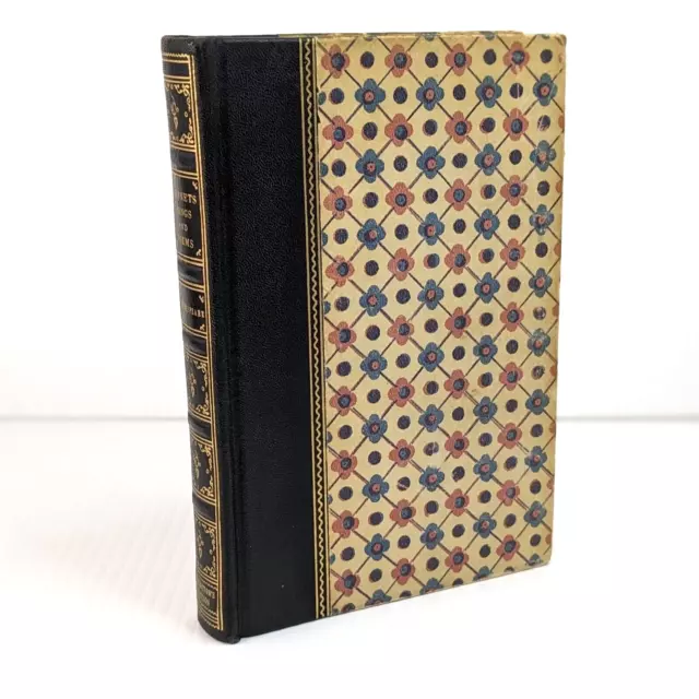 1951 Shakespeare Pocket Book Of Sonnets, Songs, & Poems Collector's Edition HC