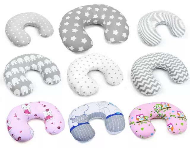 Big Feeding Pillow Breast Maternity Baby Pregnancy + Removable Cotton Cover