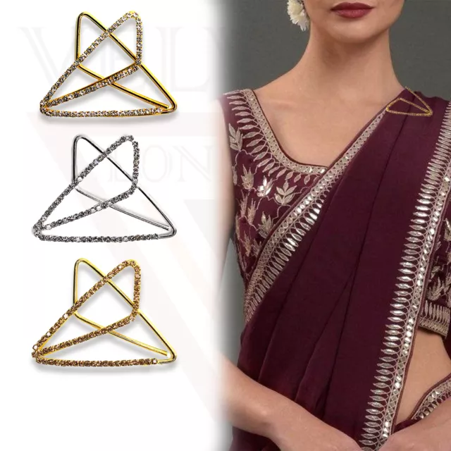 STYLE GOLDEN TRADITIONAL Wedding Long Chain Saree Groom s Brooch 18.66 PicClick UK